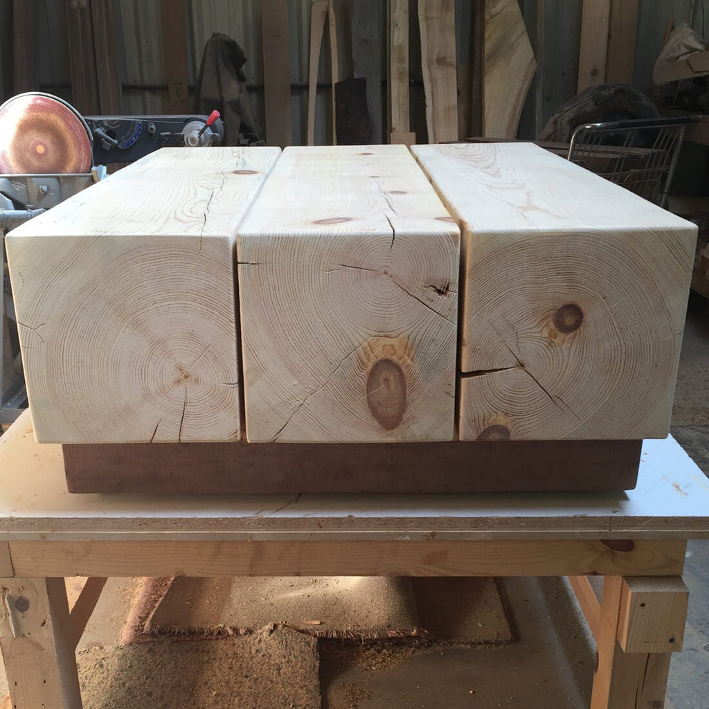 CUBE C101 - WOODSWAN - Tree Stump Furniture & Coffee Tables