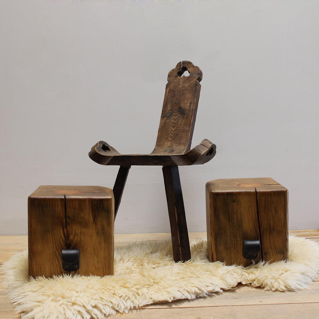 CUBE C103 - WOODSWAN - Tree Stump Furniture & Coffee Tables