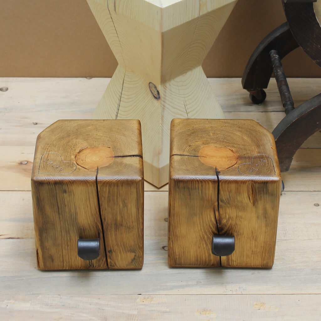 CUBE C103 - WOODSWAN - Tree Stump Furniture & Coffee Tables