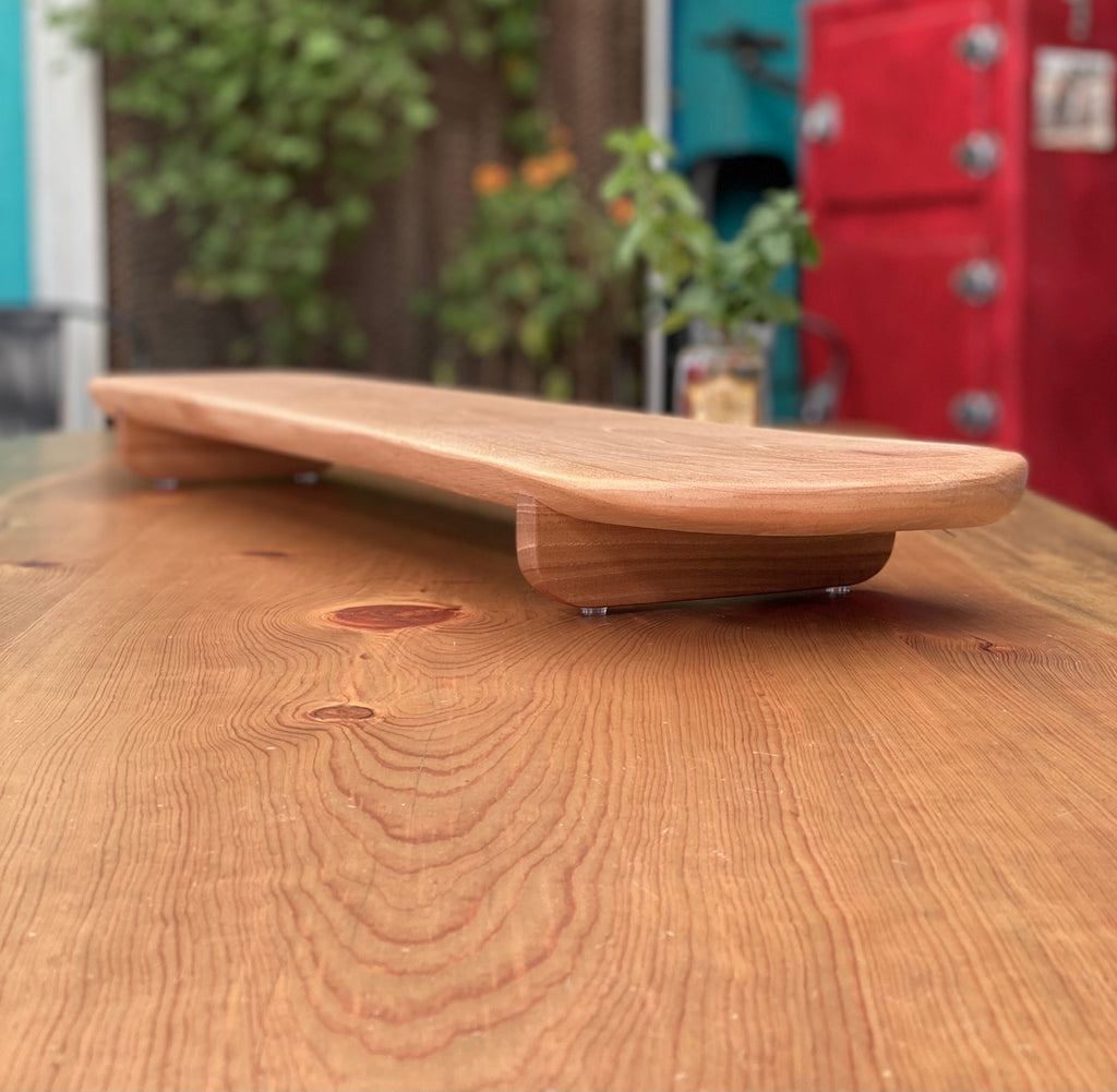 Large Pecan Charcuterie Board Risers OT114